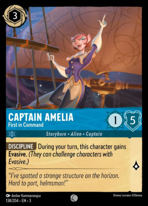 Captain Amelia – First in Command