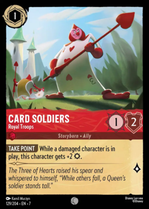 Card Soldiers – Royal Troops Card Soldiers – Royal Troops