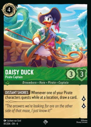 Daisy Duck – Pirate Captain