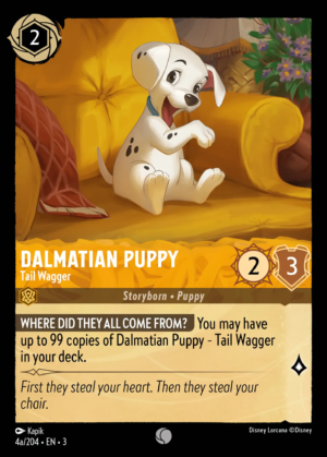 Dalmatian Puppy – Tail Wagger