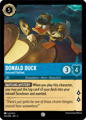 Donald Duck – Focused Flatfoot