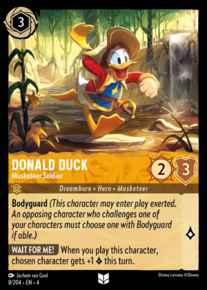 Donald Duck – Musketeer Soldier