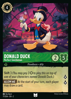 Donald Duck – Perfect Gentleman