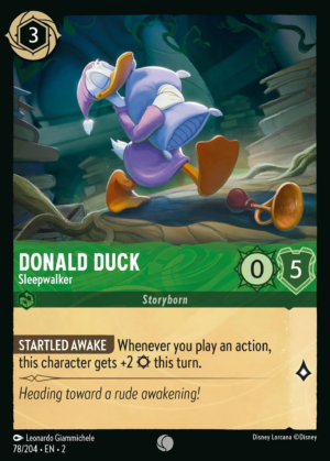 Donald Duck – Sleepwalker