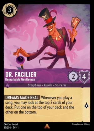 Dr. Facilier – Remarkable Gentleman