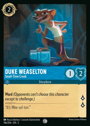 Duke Weaselton – Small-Time Crook