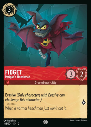 Fidget – Ratigan’s Henchman