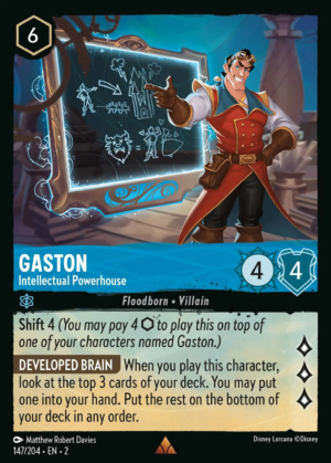 Gaston – Intellectual Powerhouse