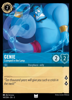 Genie – Cramped in the lamp