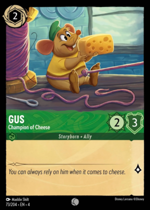 Gus – Champion of Cheese