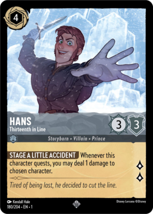 Hans – Thirteenth in Line
