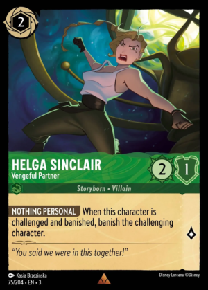 Helga Sinclair – Vengeful Partner