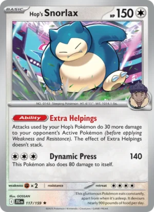 Hop’s Snorlax