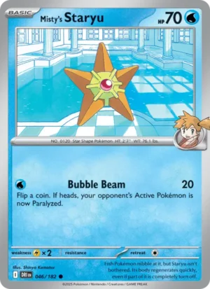Misty’s Staryu