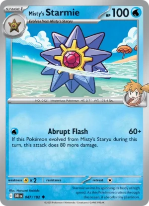 Misty’s Starmie