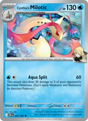 Cynthia’s Milotic