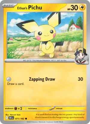 Ethan’s Pichu