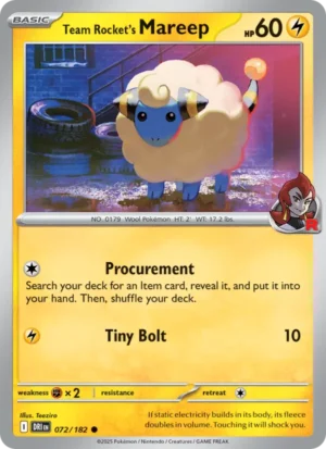Team Rocket’s Mareep