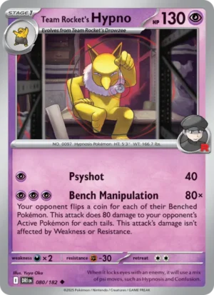 Team Rocket’s Hypno