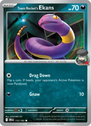 Team Rocket’s Ekans