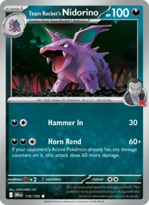 Team Rocket’s Nidorino