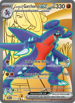 Cynthia’s Garchomp ex