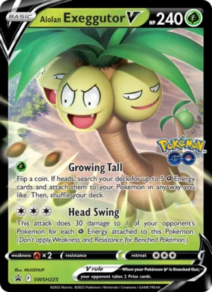 Alolan Exeggutor V Alolan Exeggutor V