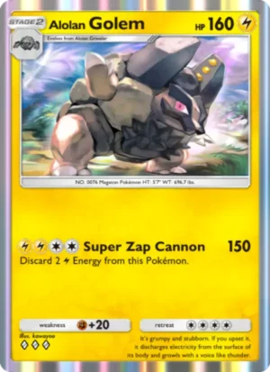 Alolan Golem Alolan Golem