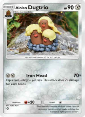 Alolan Dugtrio Alolan Dugtrio
