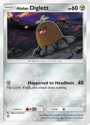 Alolan Diglett Alolan Diglett