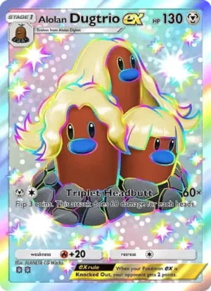 Alolan Dugtrio ex Alolan Dugtrio ex