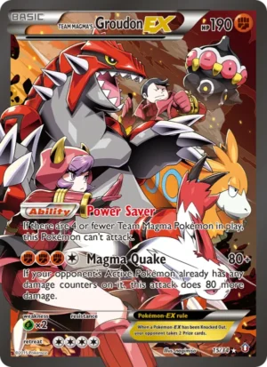 Team Magma’s Groudon EX