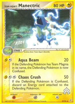 Team Aqua’s Manectric