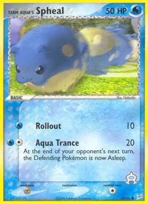Team Aqua’s Spheal