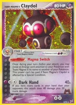 Team Magma’s Claydol