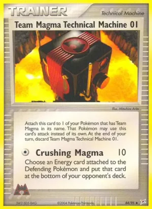 Team Magma’s Technical Machine 01