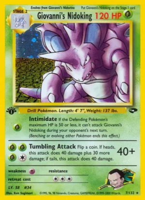 Giovanni’s Nidoking
