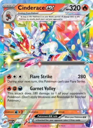 Cinderace ex Cinderace ex
