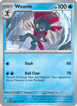 Weavile Weavile