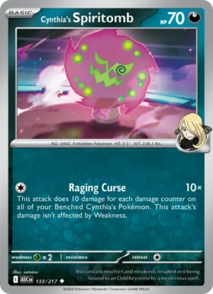 Cynthia’s Spiritomb