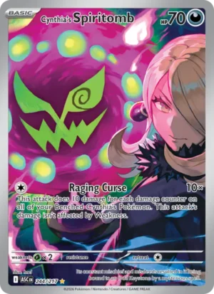 Cynthia’s Spiritomb Cynthia’s Spiritomb