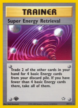 Super Energy Retrieval Super Energy Retrieval