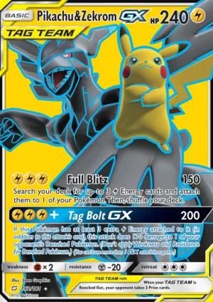 Pikachu & Zekrom GX