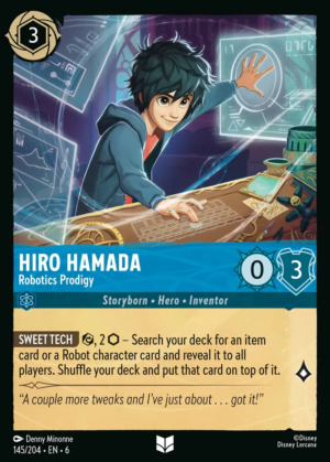 Hiro Hamada – Robotics Prodigy