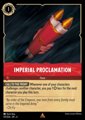 Imperial Proclamation Imperial Proclamation