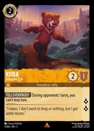 Koda – Talkative Cub