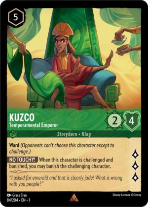 Kuzco – Temperamental Emperor