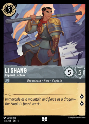 Li Shang – Imperial Captain Li Shang – Imperial Captain