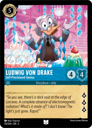 Ludwig Von Drake – Self-Proclaimed Genius