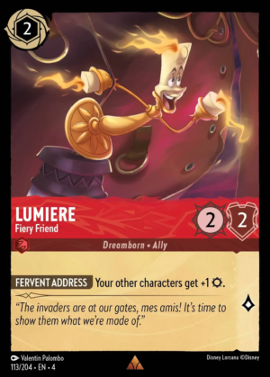 Lumiere – Fiery Friend